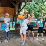 KREATIVNE POČITNICE - veselje nad nastalimi izdelki