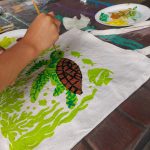 Kreativne počitnice - poslikava torb