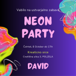 neon art party