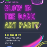 Vabilo na neon party